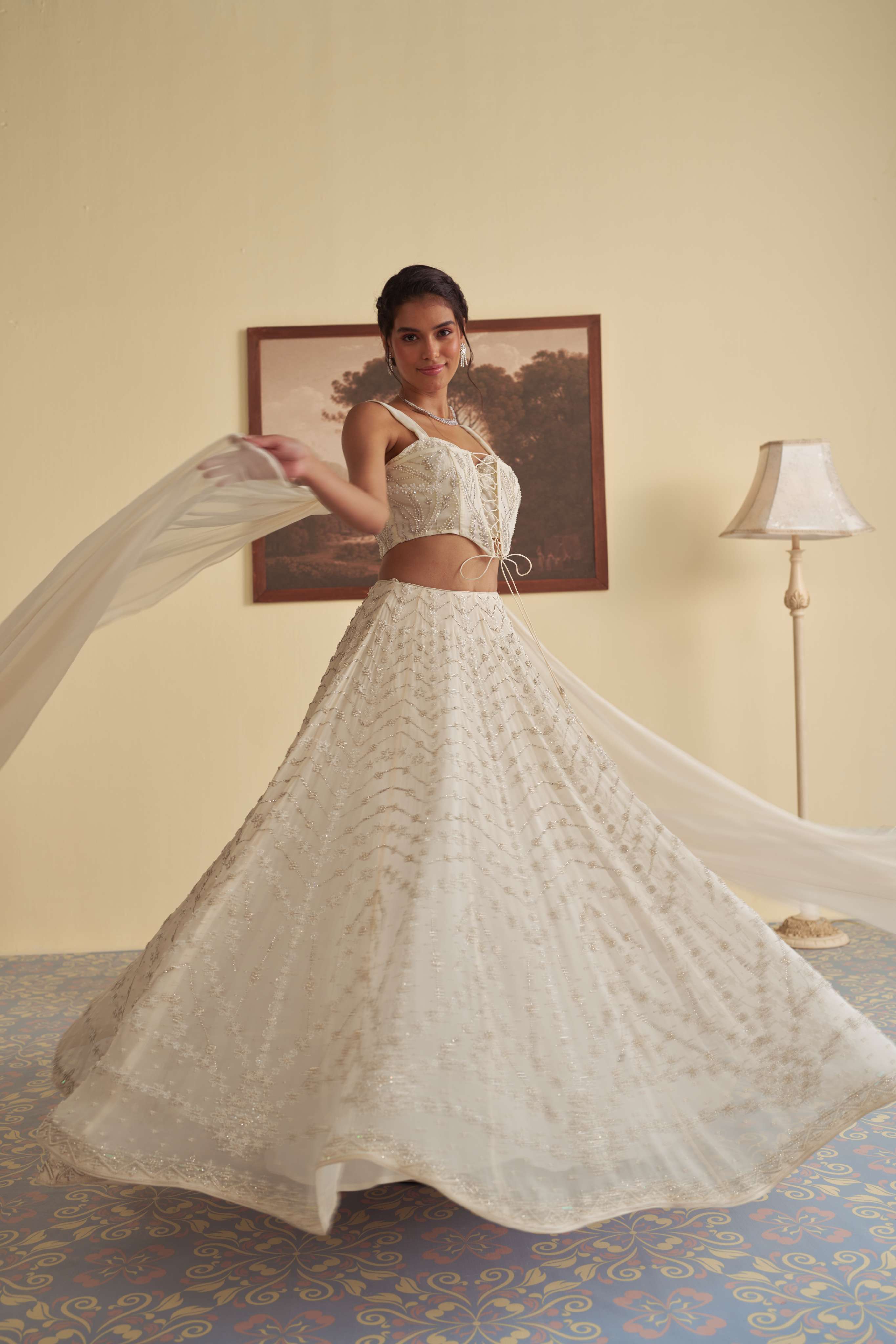 Lily's Embrace lehenga